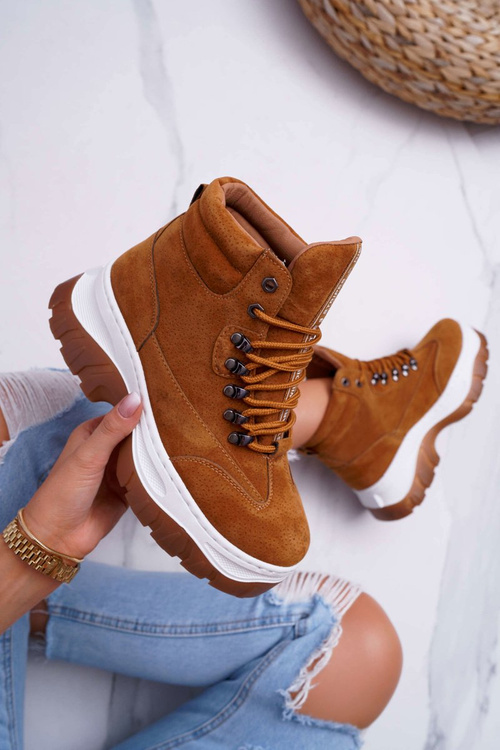 Трекінгове взуття Жіночі Trappers Camel Greem