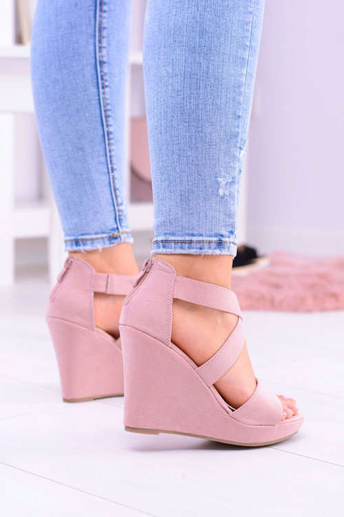 Зручні жіночі босоніжки Koturny Mirabet Powder Pink