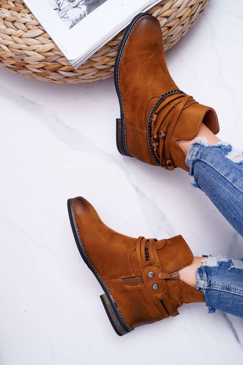 Жіночі замшеві чоботи Hidden Anchor Camel Mirley