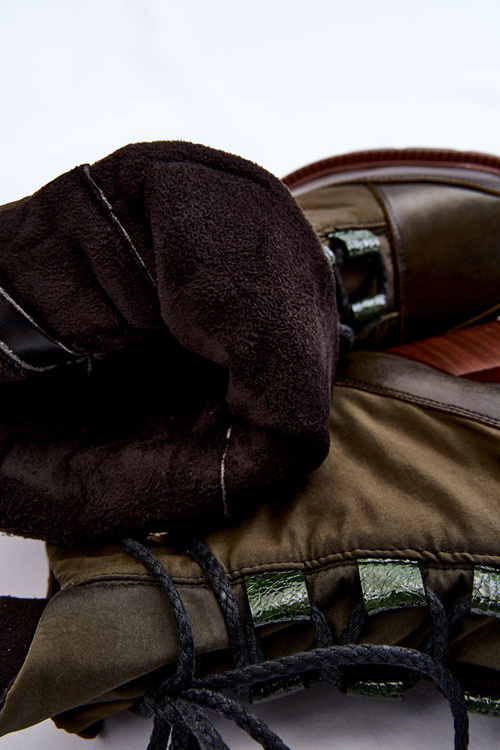 Модні чоботи на підборах Maciejka 05777-09 Зелений