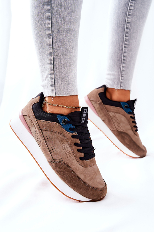 Спортивне взуття Memory Foam Big Star II274407 Коричневий і чорний