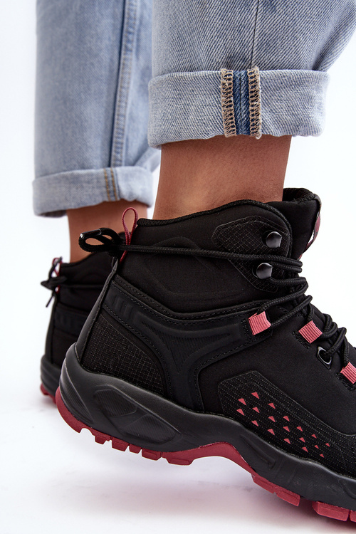 Чоловіче трекінгове взуття Trappers Memory Foam System Black Big Star MM274562