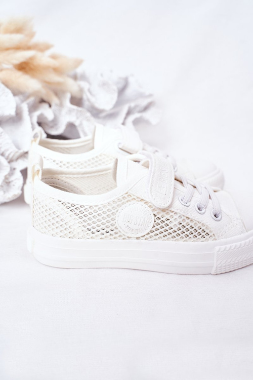 Дитячі кросівки з сіткою BIG STAR HH374014 Білі