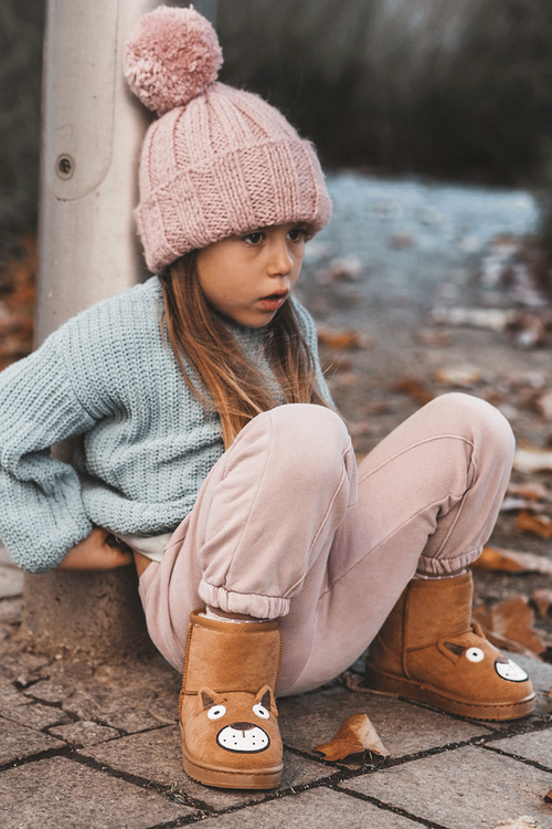 Дитячі утеплені чоботи Snow Boots Camel Vavena