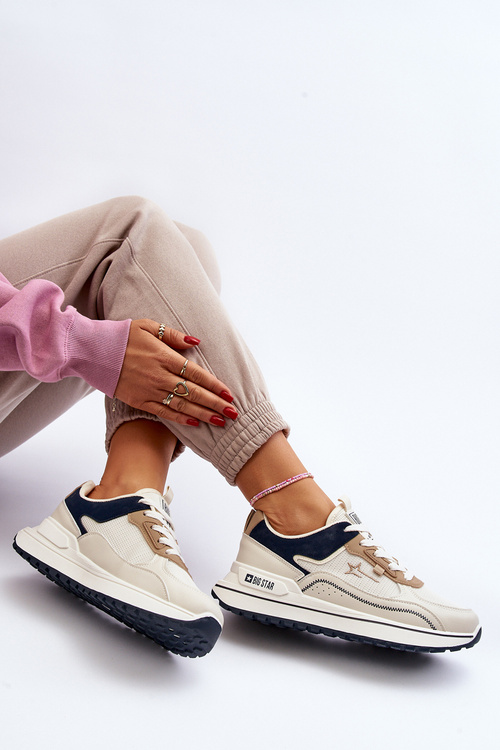 Жіночі кросівки Big Star NN274A098 Бежеві