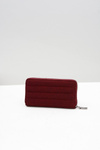 Великий жіночий бордовий гаманець DIANA&CO