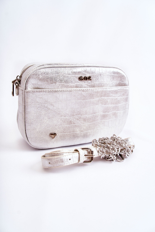 Шкіряна сумка GOE ZNJ021 Біла