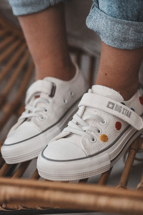 Дитячі кросівки на липучці BIG STAR JJ374053 Білі