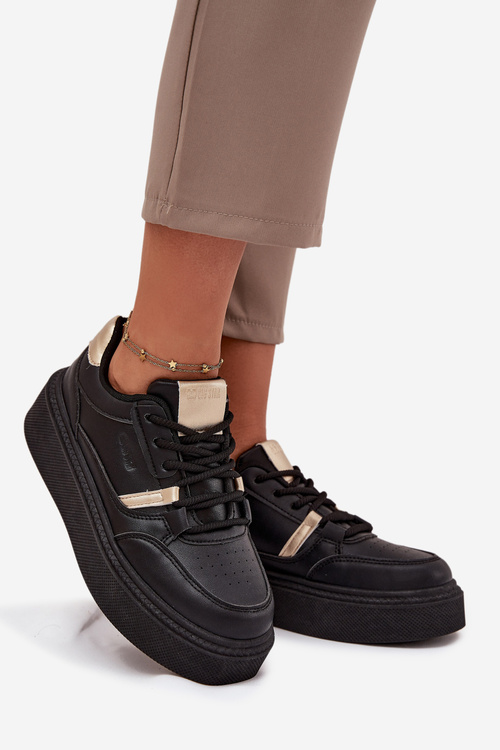 Жіночі Кросівки На Платформі Big Star SS274360 Чорні
