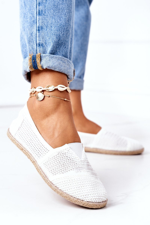 Жіночі еспадрільї Білі Аріанна