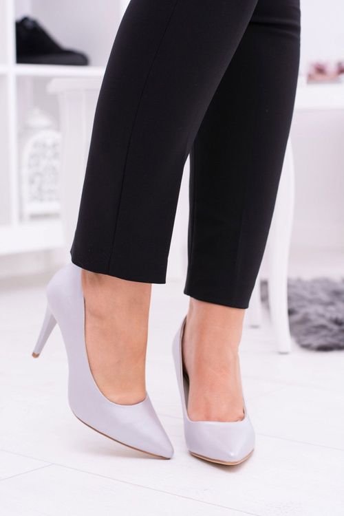 Туфлі Sergio Leone Pearl Stiletto Grey Feliciana
