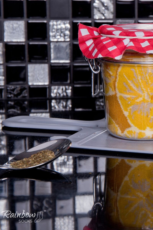 Веселка Шкарпетки Лимони Морква Горошок В Баночці 2 Пара