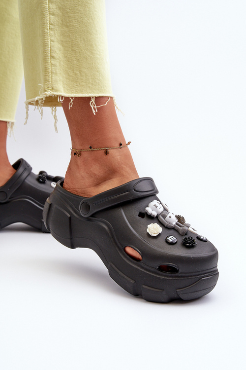 Жіночі легкі кеди з пінопласту на масивній підошві Black Matirra