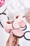 Дитячі утеплені домашні тапочки Pink Cloudlet