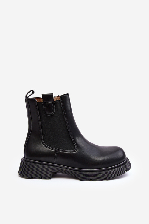 Жіночі чорні ботильйони Ramhel на блискавці