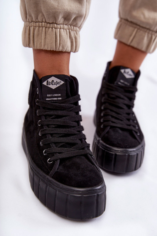 Високі кросівки Lee Cooper LCJ-22-31-1432L Чорні