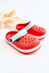 Зручні дитячі тапочки Cracks Red Colly