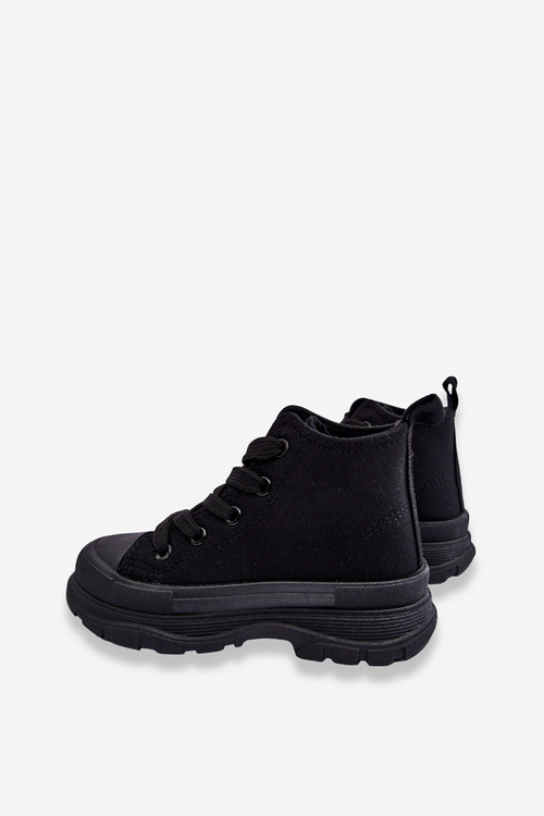 Дитячі високі кросівки Black Freeze