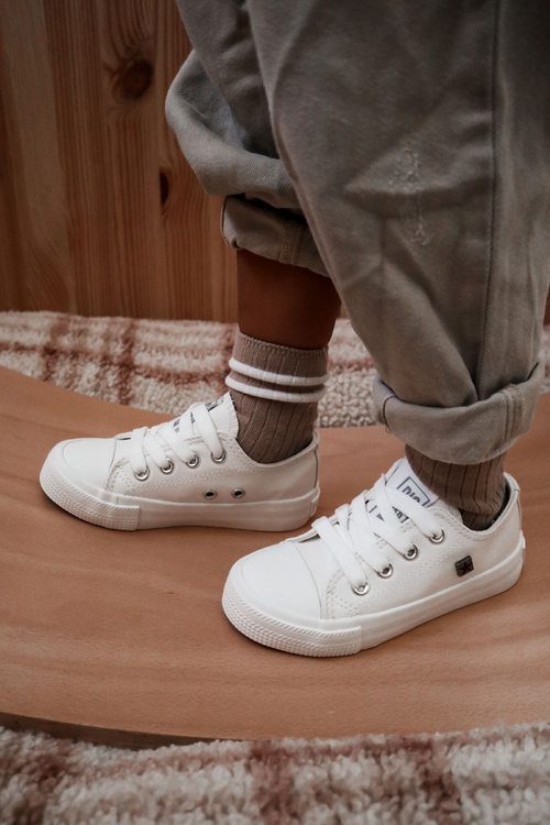 Дитячі шкіряні кросівки BIG STAR JJ374310 Білі