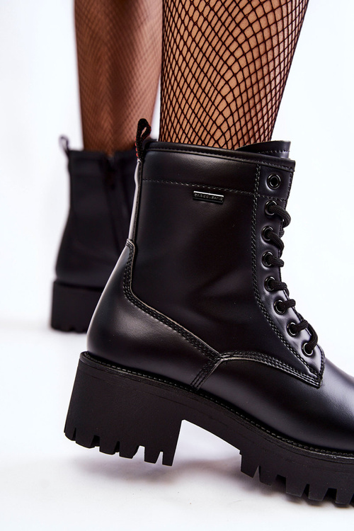 Чоботи жіночі Cross Jeans KK2R4070C Чорні