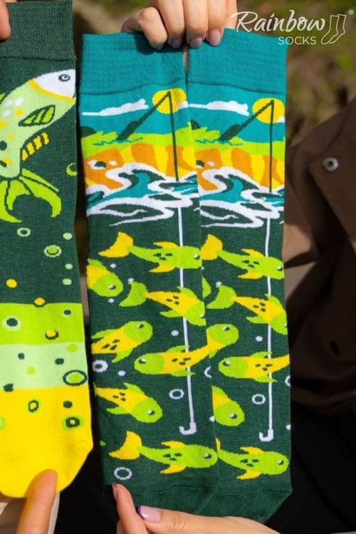 Набір шкарпеток PARTYBOX 3 пари веселкових шкарпеток