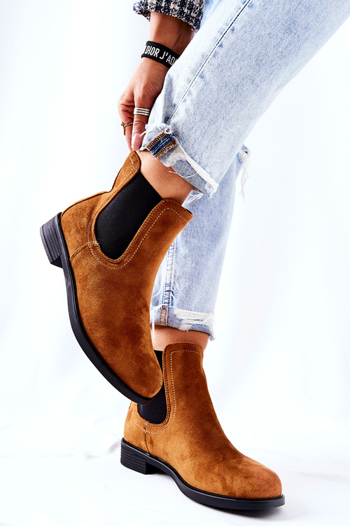 Замшеві черевики Camel Astate на шнурівці