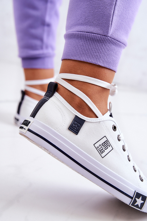 Класичні низькі кросівки Big Star JJ274255 Білі