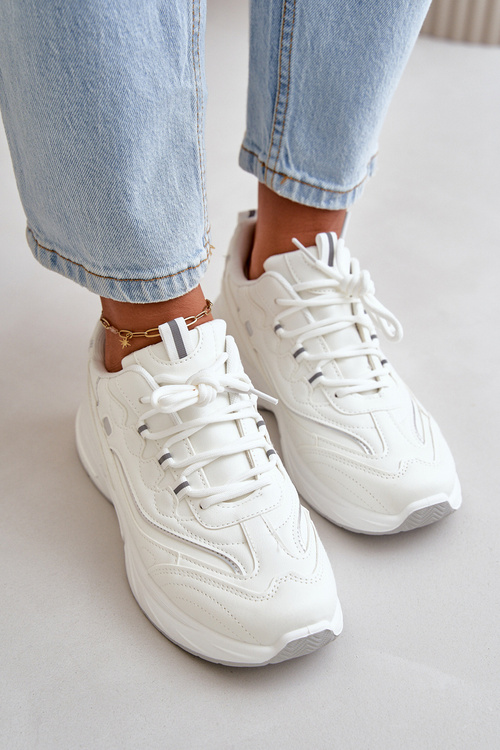 Спортивне взуття Кросівки Екошкіра біла Verilisse