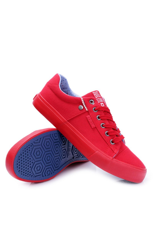 Чоловічі низькі кросівки Big Star Red AA174093