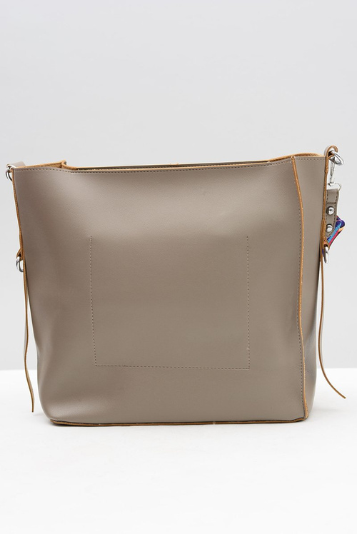 Жіноча велика сумка темно-сіра