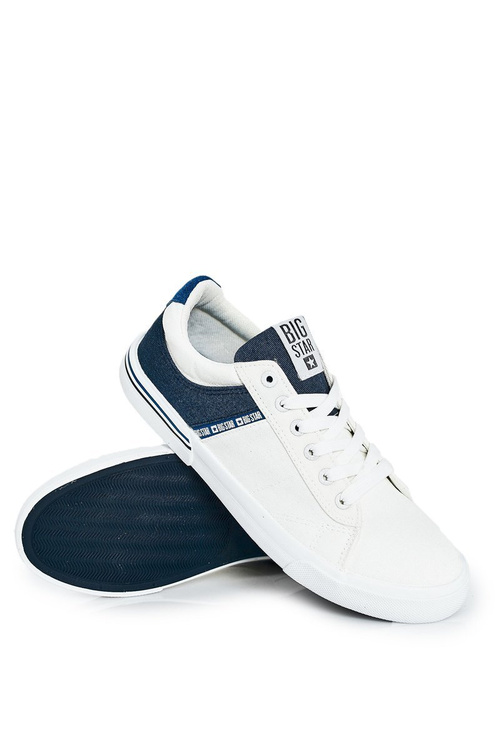 Чоловічі кросівки Big Star FF174136 White-Navy