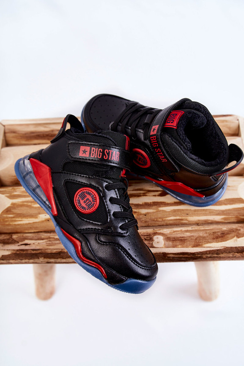 Дитяче утеплене спортивне взуття Big Star KK374095 Black