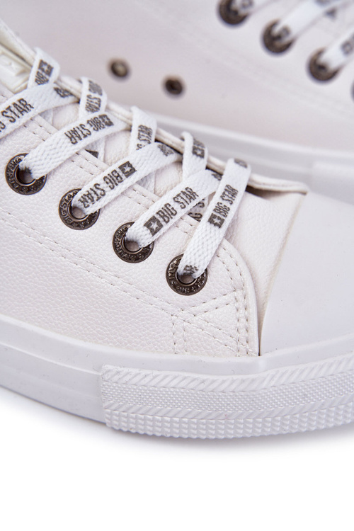 Чоловічі шкіряні кросівки Big Star KK174052 Білі