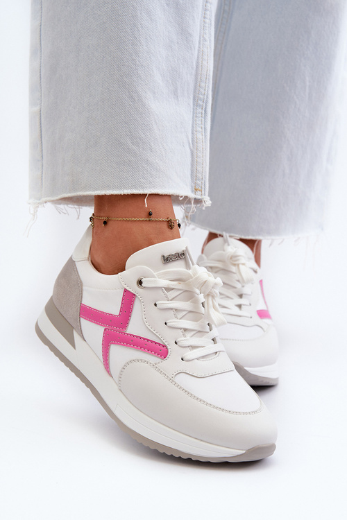 Жіночі кросівки на платформі INBLU IN000362 Білі