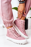 Жіночі кросівки Big Star High Warm Pink EE274113