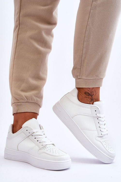 Жіночі спортивні туфлі на платформі чорно-білі Soris