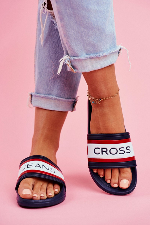 Жіночі джинси Slides Cross Jeans Navy Blue FF2R4160C