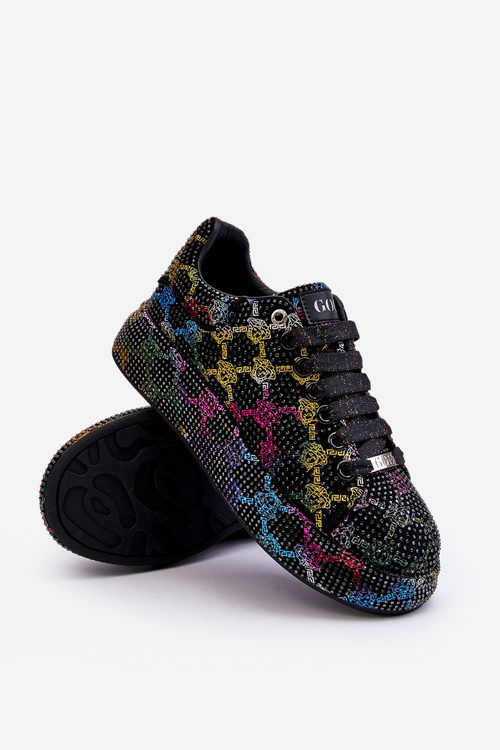 Жіноче спортивне взуття з форсунками GOE LL2N4010 чорний