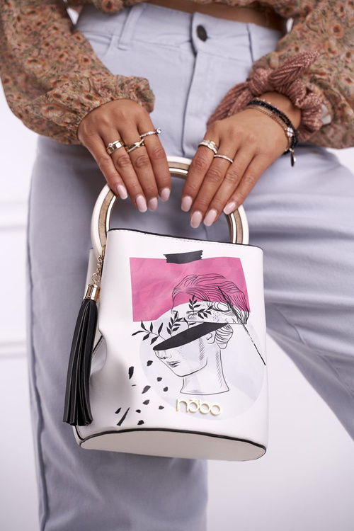 Жіноча сумка Nobo біла NBAG-I2690-CM00