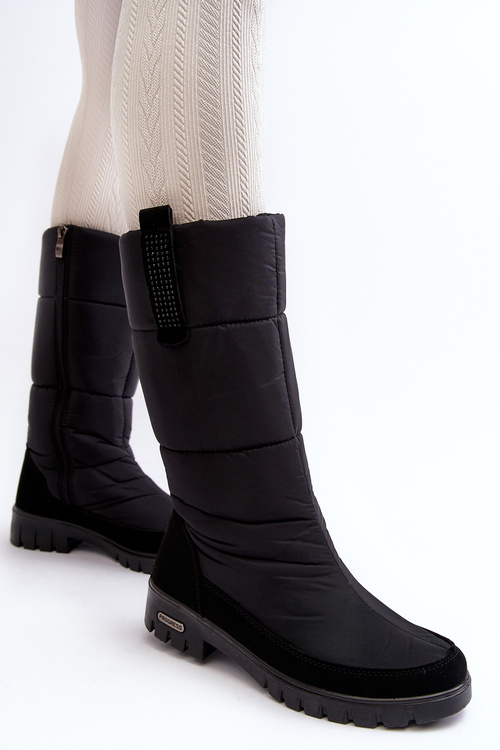 Жіночі снігові черевики Progress PROGJ-22-136 Чорні