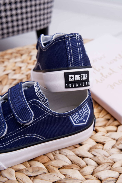 Кросівки на липучці Big Star FF374064 Темно-сині