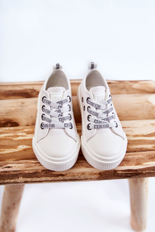 Дитячі шкіряні кросівки BIG STAR KK374060 Білі