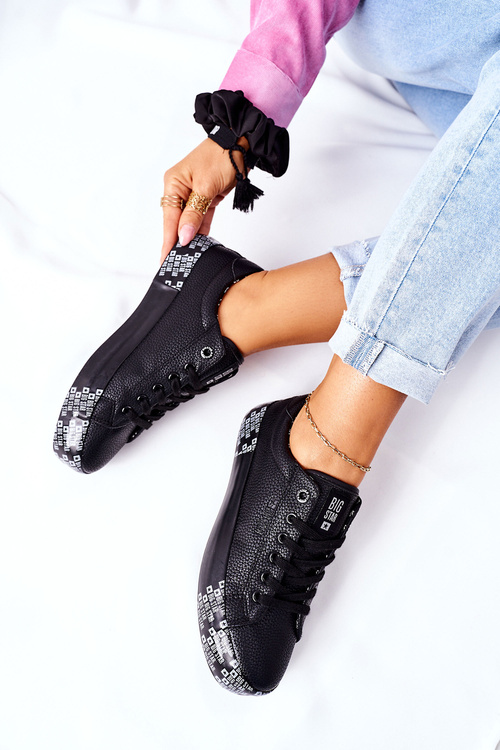 Жіночі кросівки на платформі BIG STAR II274183 Чорні