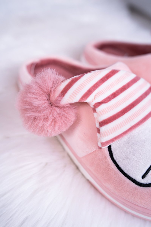 Жіночі домашні рожеві тапочки Mashimaro