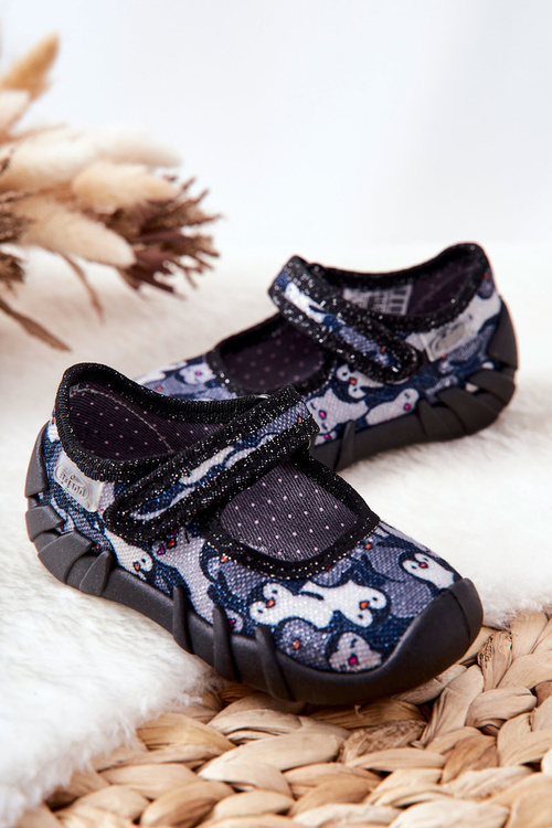 В'єтнамки Ballerinas Befado Penguins 109P239 Чорні