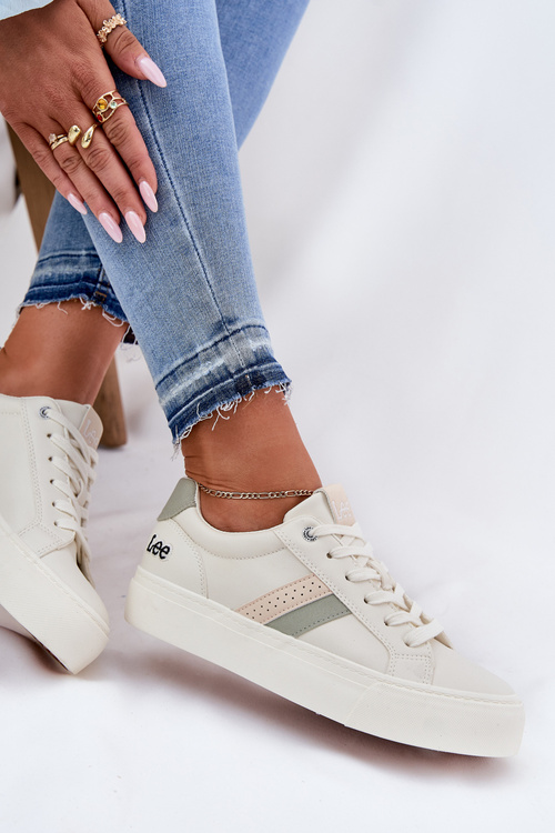 Жіночі Кросівки LEE LAYLA WOMEN LOW 50251003 Приглушений Білий