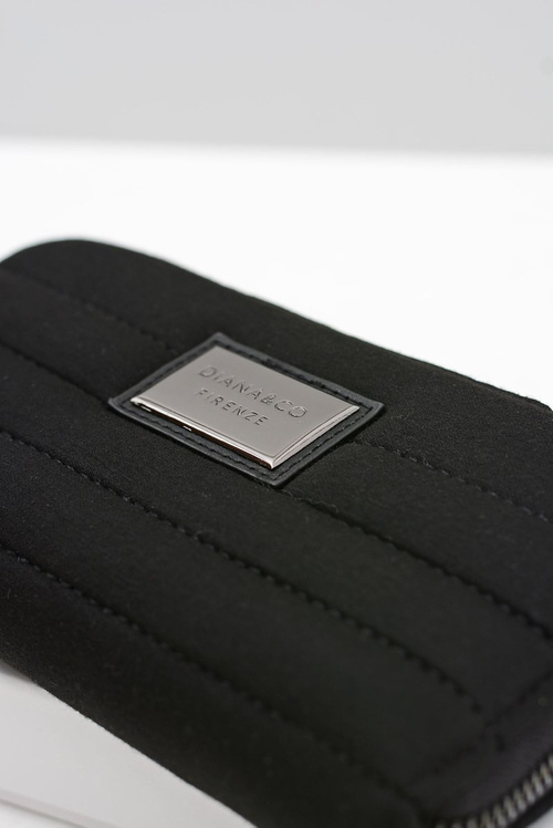 Великий чорний жіночий гаманець