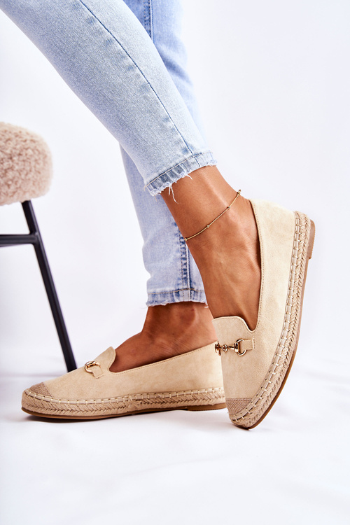 Класичні жіночі сліпони бежеві Oresa