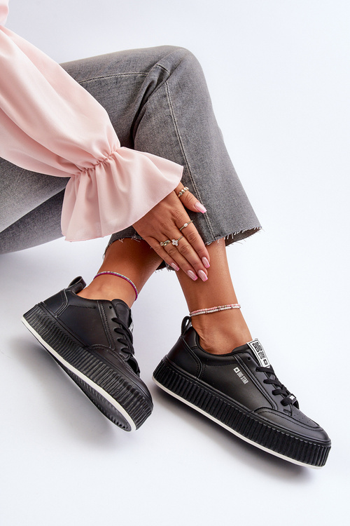 Жіночі кросівки на платформі Big Star NN274255 Чорні