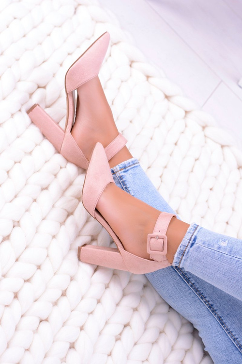 Жіночі туфлі на шпильці Suede Pink Harinta